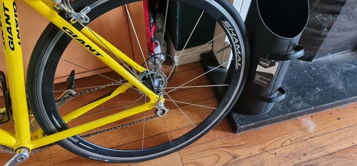 vintage campagnolo shamal wheelset ti spokes