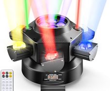 6 Arms 150W Moving Head Light Beam Laser Strobe Effect DMX Stage Rotating DJ Disco Party Bars Show Full Colour LED Beam Lights