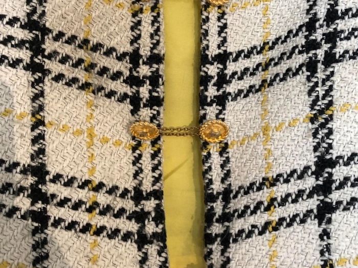 Vintage Celine Cashmere tweed jacket Uk8.