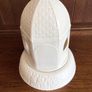Donegal Belleek China garden house Candle holder VGC Image 4