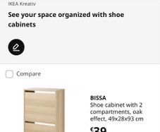shoe cabinet