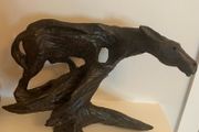 Bog Oak Art Sculpture