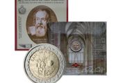 San Marino 2 Euro Base Metals Brilliant Uncirculated Coin 2005 - World Year of Physics Galileo Galilei - 2 Euro Commemorative Coin