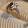 9ct Gold and Sapphire Ring Image 3