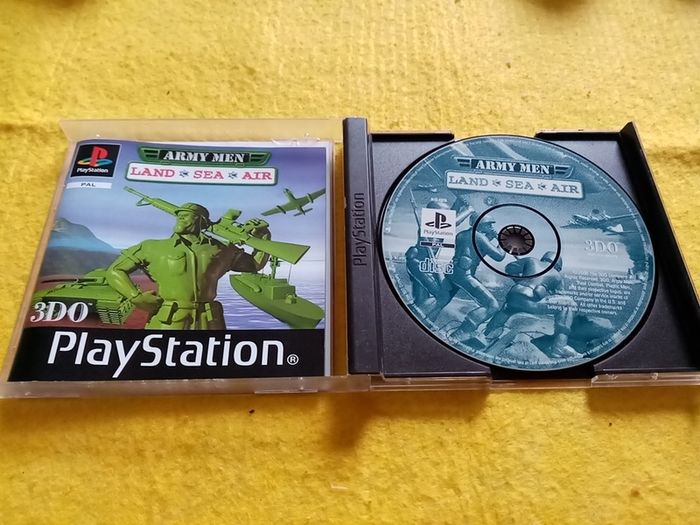 Army Men Land Sea Air PlayStation1 Ps1 PlayStation2 ps2 games Original