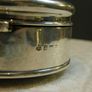 PRICE DROP Vintage Solid Silver Velvet Lined Jewellery Box, Birmingham 1940, 162g Image 6