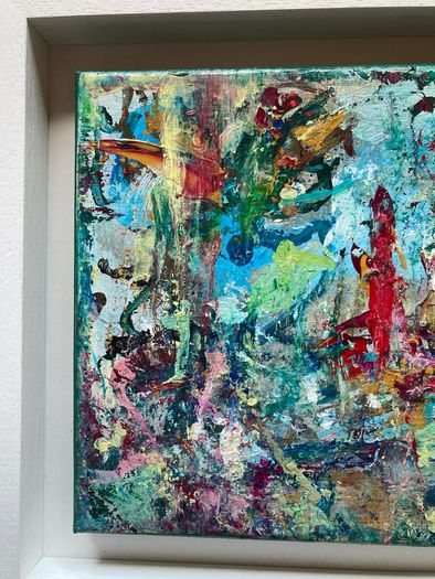 Original Abstract Painting Framed Original Abstract Paintin  Contemporary Irish Art