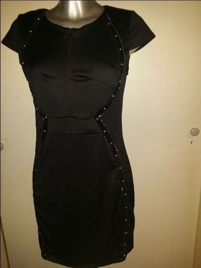 BNWT black mini dress by Heramay Fashion Collection size XL UK12/14 EUR40/42 Postage included