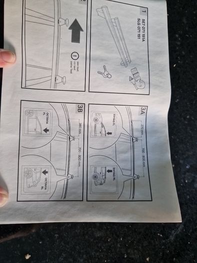 Genuine Skoda roof bars