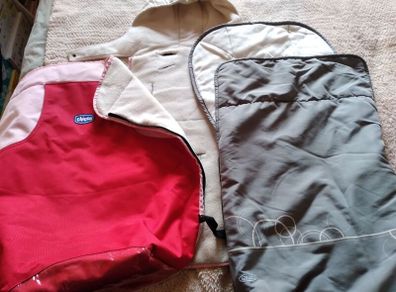 Buggy liners and footmuffs accessories