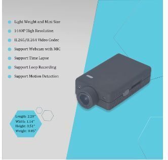 Mobius Maxi 2.7K Action Sports Camera with 135/150 FOV:AVAILABLE FOR PICK UP