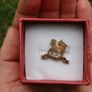 The Queens 9c GOLD Pin Brooch Image 2