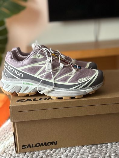 Salomon XT-6 Lilac Sneakers - EU 39 1/3