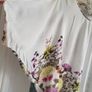 M&S INDIGO floral top Sz 8 ( Fit 8-10UK) Image 2