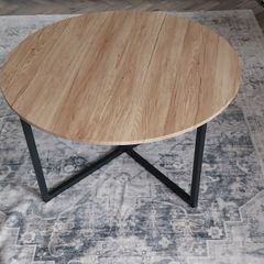 Coffee table round, Industrial style. E60 or nearest offer.