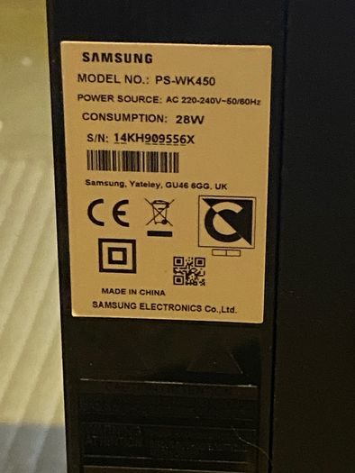 Samsung PSWK450 sound bar