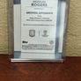 2024-25 Topps Museum Collection Morgan Rogers certified autograph trading card serial numbered 40/99. Image 3
