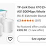 TP-Link AX1500 Whole Home Mesh Wi-Fi 6 System | Pack of 3 Image 2