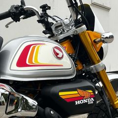 Honda Monkey Z125 Retro Airbox and Tank Decals / Sticker Kit for Both Sides
