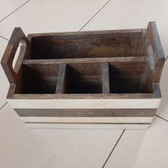 Paul Costelloe Solid Mango Wood Storage Box