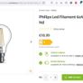 Philips LED Filament Bulb 60W A60 B22 7W 806 Lumen 2PK Warm White 2700K Image 9