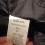 Vera Pelle real. Leather long black jacket, Image 5