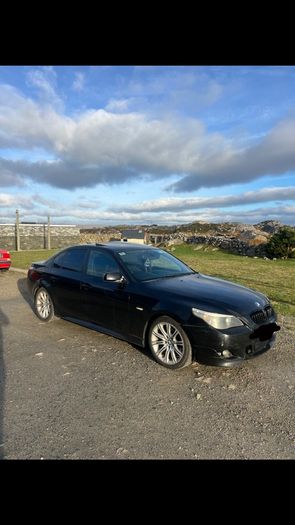bmw e60 520d breaking