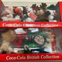 Coca Cola Christmas Teddy Bears New # 2