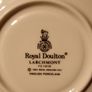 Royal Doulton Larchmont 7 x Two Handed Soup Bowl and Saucer Image 9