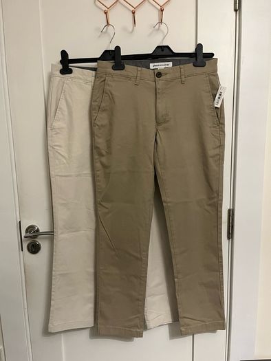 NEW Trouser chino comfy skinny 29W/ 28 L