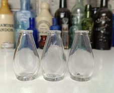 448 - Set of 2 Vintage Small Collectible Decorative Bottles