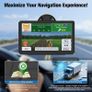 7 Inch Sat Nav GPS Navigator with 2025 UK Maps Image 7