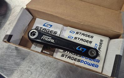 Stages Power L Gen 3 SRAM Rival GXP Power Meter Crank Arm - 175mm (Boxed)