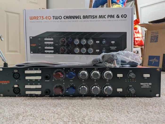 Warm Audio WA273 EQ Dual Channel Preamp/EQ : Mint/As New