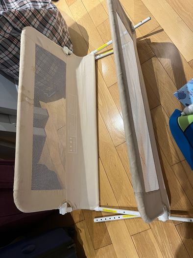 cot sides for bed.