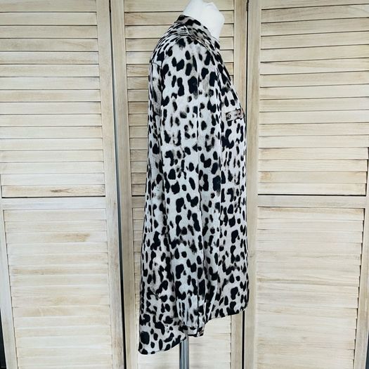 leopard print blouse