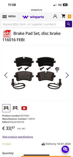 audi and wv parts