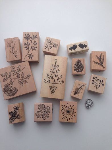 Stamping supplies set
