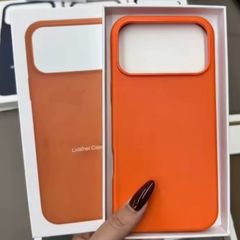 1:1 Original Magnetic Animation Leather Funda for IPhone 17 Pro / Max AI Touch Button for Magsafe Wirless Charging Case No Logo