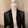 Chiffon tops,  Coast black, three Debut chiffon tops two navy 1 black , medium and large Image 6