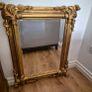 Gold Ornate Wall Mirror Image 3
