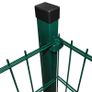 2D Garden Fence Panels & Posts 2008x1830 mm 20 m Green Image 7