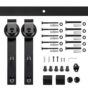 4 ft / 122 cm Sliding Barn Door Kit Set