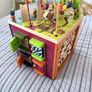 Zany zoo wooden activity cube Image 4
