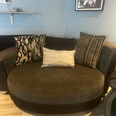 Black Cuddler & 4 Seater reduced to 250