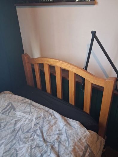 solid Oak Single Bed