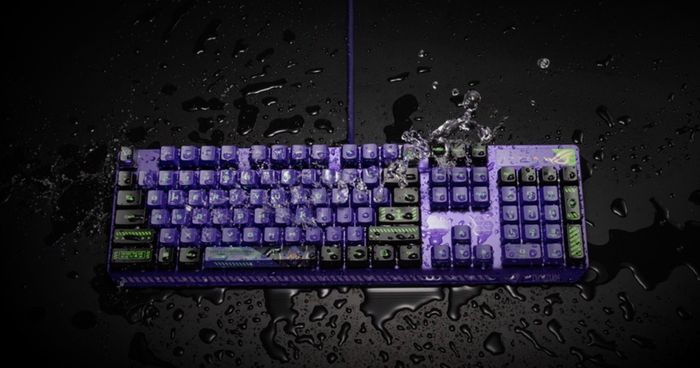 ASUS ROG Evangelion EVA Headset and Keyboard