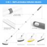 Brand New in 1 Scrubber with Handle, Scrubber Shower Cleaning Brush 130.81CM Removable Long Handle Image 2