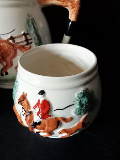 Fox and Hounds Novelty Teapot Set