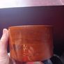 Mid century natural agate coaster set hardwood Image 7